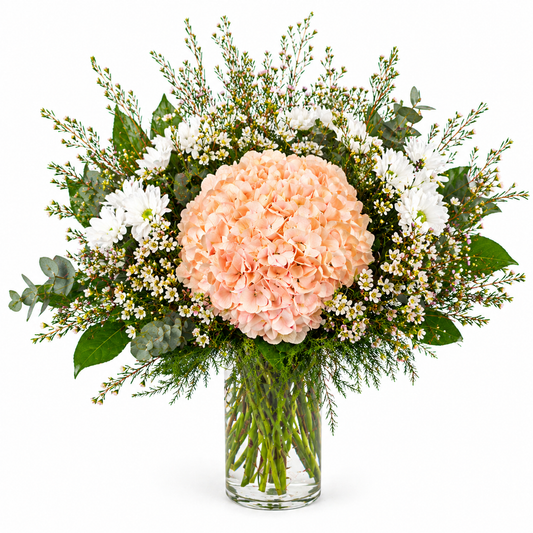 Designer's choice with Hydrengea